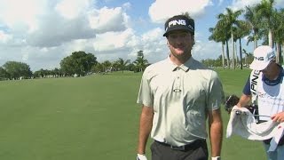 Bubba Watson’s masterful approach on No. 8 at Cadillac Championship