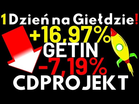 Spadki gonią Spadki na Giełdach Allegro CDProjekt liderami spadków WiG20 Getin pozytywnie zaskakuje
