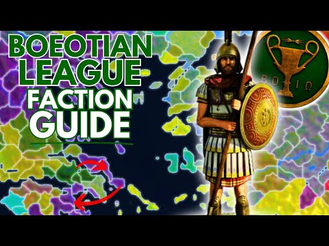HOW TO TAKE ON MACEDON? - BOEOTIAN LEAGUE Complete FACTION GUIDE in RTR Imperium Surrectum v0.6
