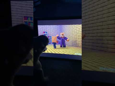 Godzilla watch’s fat herobrine nightmare season 1 but in Minecraft