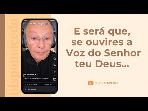 E será que, se ouvires a Voz do Senhor teu Deus... - Meditação Matinal 23/12/25