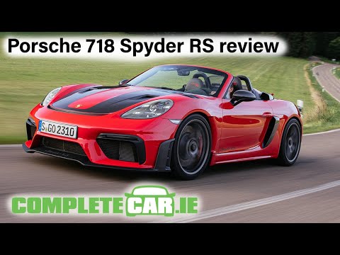 The 718 Spyder RS is the last mid-engined petrol Porsche