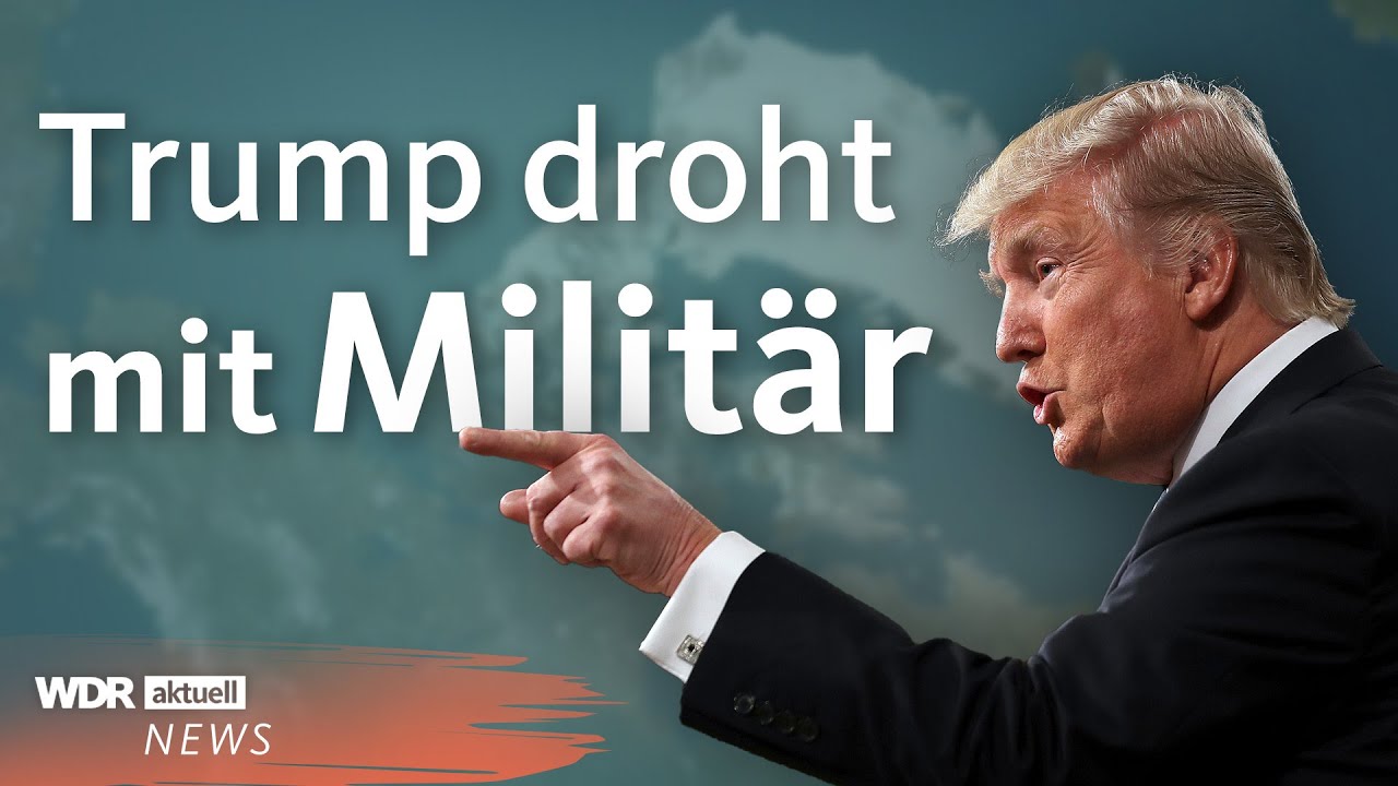 Donald Trump will Kontrolle über Panamakanal, Grönland und Kanada | WDR Aktuelle Stunde