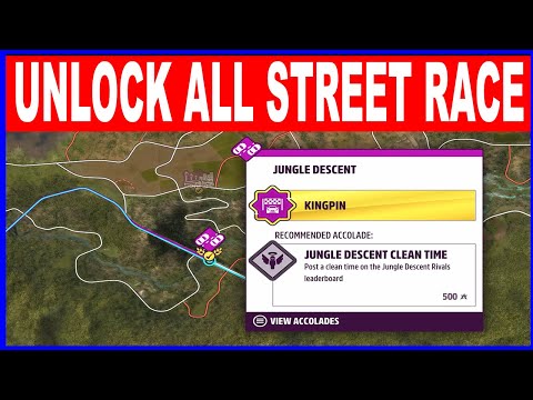 Forza Horizon 5 How to Unlock All Street Races
