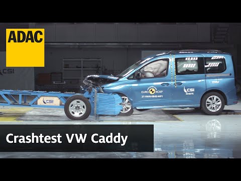 VW Caddy im Crashtest | ADAC & Euro NCAP