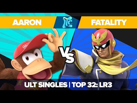 Aaron vs Fatality - Ultimate Singles Top 32: LR3 - Low Tide City | Diddy Kong vs Cpt Falcon