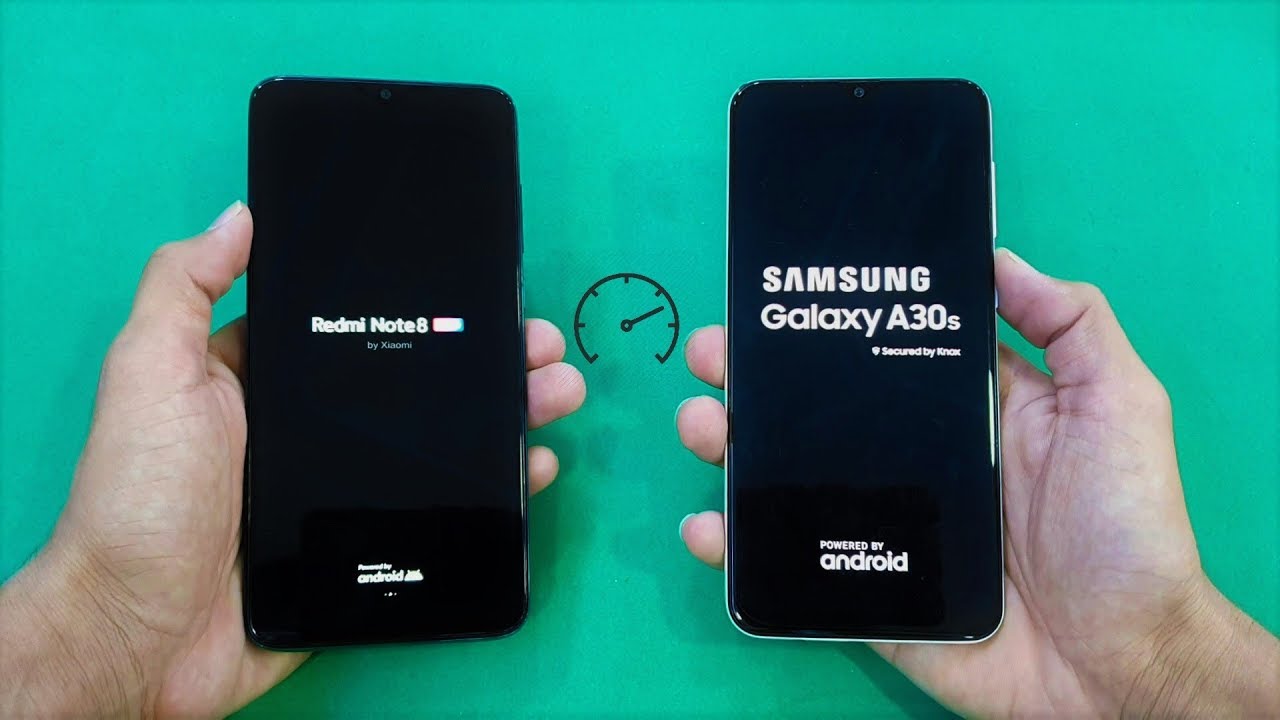 Redmi Note 8 Pro  vs Samsung Galaxy A30s - Speed Test & Comparison