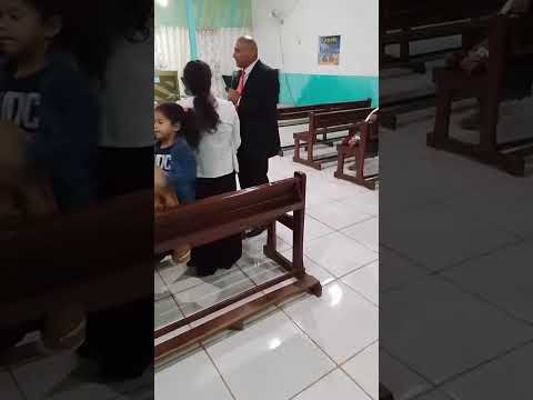 Pregação na Igreja Pentecostal Vencendo com Jesus em Águas Lindas de Goiás.