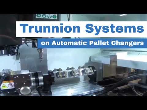 #MIDACO #Trunnion for 4th Axis #Machining on a #VMC with Automatic #PalletChanger