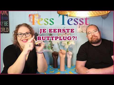 Video: Je eerste buttplug | Tess Tesst