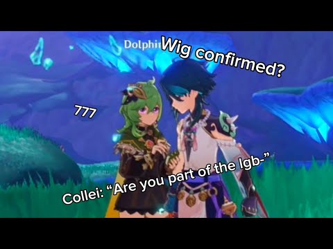 When I feel down I just listen to Collei’s beta voicelines😭