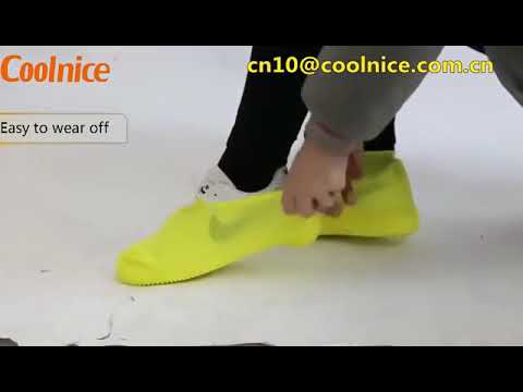 Reusable Waterproof Rain Snow Silicone Shoe Boot Covers