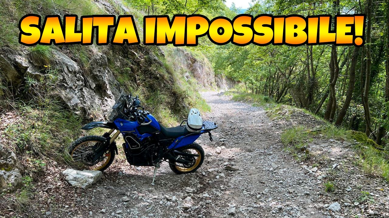 SCHIANTA LA TENERE CONTRO LA ROCCIA!