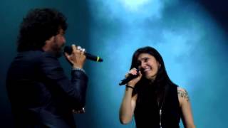 Elisa e Francesco Renga - Vivendo Adesso (Live Piazzola Sul Brenta - L&#39;Anima Vola Tour 2014) HD