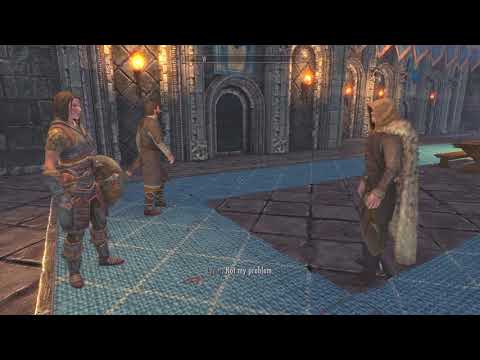 Lucien Flavius And Lydia First Meeting. Skyrim Special Edition