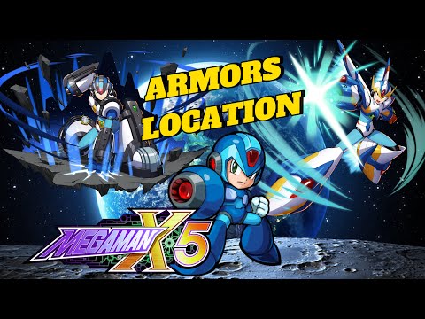 Mega Man X5 | All Falcon & Gaea Armor Parts Guide 🛡️ | Full Locations [4K 60FPS]