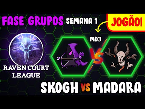 [Raven Court League] Skogh x Madara | Semana 1 [PT-BR] Heroes of the Storm