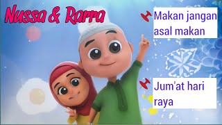 Download lagu NUSSA & RARRA - Makan Jangan Asal Makan & Hari Jum'at Hari Raya / Lagu Anak Islami mp3
