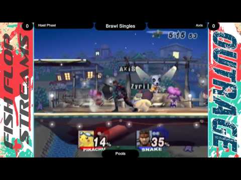 Outrage - Ally (Snake) vs. Hael Phael (Pikachu)