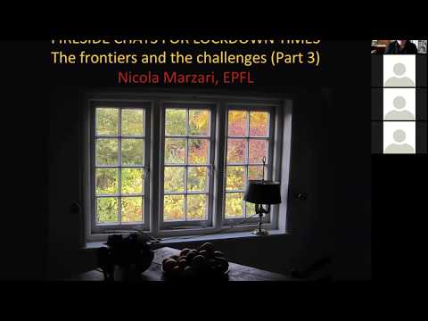 Intro to DFT - Day 3: The frontiers and the challenges - Nicola Marzari