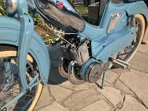Motobecane AV87 1959 132 cc , peut être la plus agréable à piloter ...