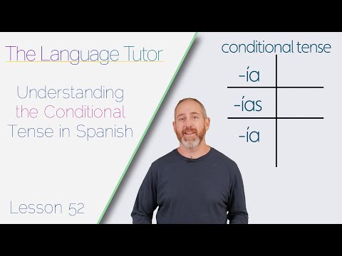 Entendiendo el tiempo condicional en español | El Tutor de Idiomas *Lección 52*