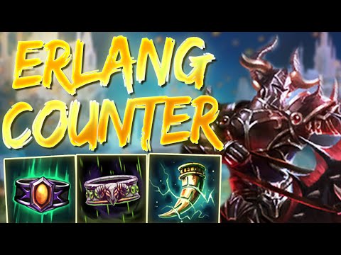 Ao Kuang: HARD COUNTER TO ERLANG - Ranked Smite