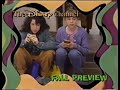 Tonight On The Disney Channel Promo 1996 Go Wild Fall Preview