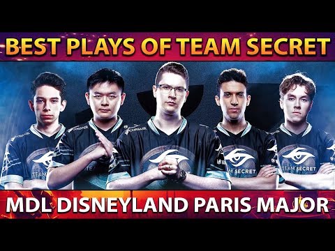Team Secret, Champions of MDL Disneyland Paris Major - Best Plays, Best Moments - Dota 2