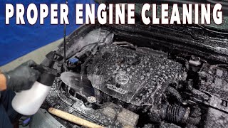 HOW TO CLEAN ENGINE BAY (Easy and Simple)