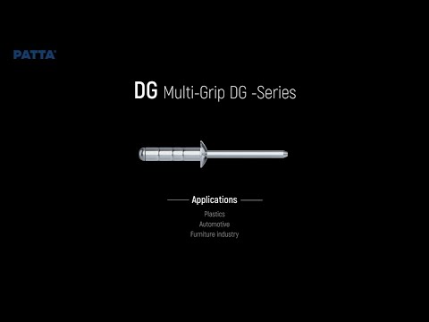 Rebite de Fixação Multi-Grip Série DG DG Rebites Cegos