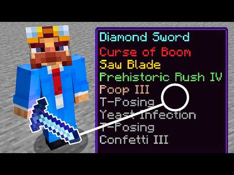 I Coded Your Terrible Enchantment Ideas In Minecraft