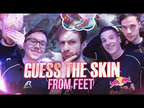 CAN LOS RATONES PLAYERS GUESS THE LEAGUE SKIN FROM FEET?