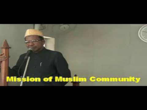 AA Vahab Friday speech on “Mission of Muslim Community”  (15-07-2016)
