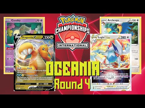Lost Box Dragonite vs Lugia VStar - Pokemon TCG Oceania Internationals Round 4