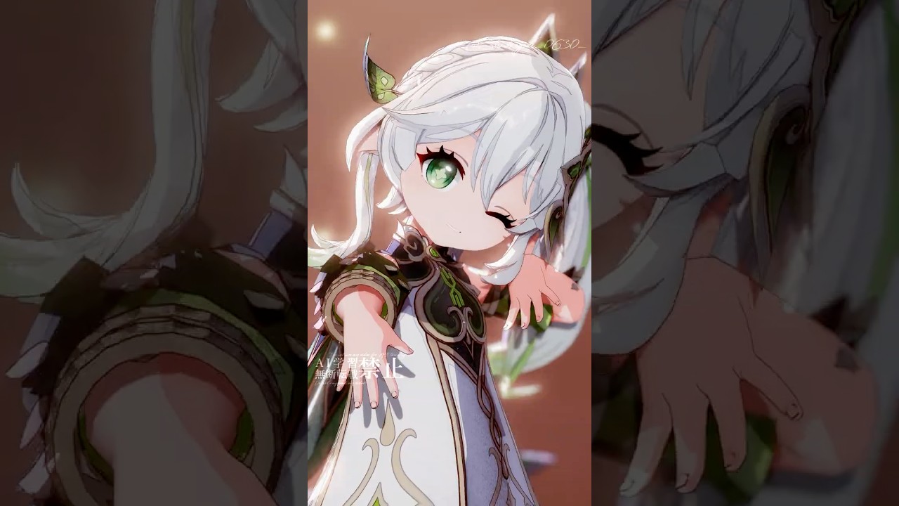 【原神/GenshinImpact MMD】仮装狂騒曲｜ナヒーダ  #Nahida #Shorts