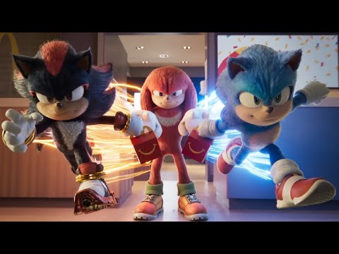 Sonic the Hedgehog 3 Movie - McDonald's Trailer