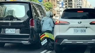 【車禍影片】不知道在騎什麼（2026.10.02 臺北市大安區羅斯福路