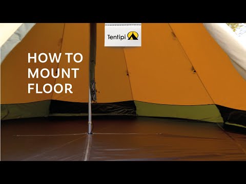 How to mount a Tentipi floor in a Nordic Tipi