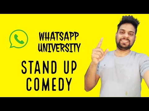 Whatsapp University Ke Namune | Stand Up Comedy