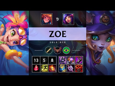 Zoe Mid vs Neeko - BR Grandmaster Patch 25.04