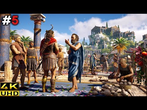 Assassin's Creed Odyssey Gameplay Walkthrough | Part 5 (4K 60FPS)