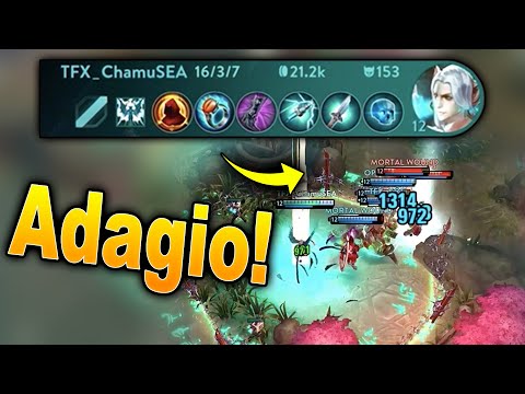 CP Adagio is BROKEN - INSANE DAMAGE! Vainglory 5v5 - 30 MIN. GAME!
