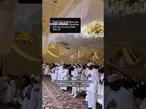 Alex Ekubo service of songs filled with nollywood stars