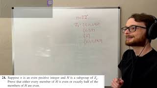 Limit of x^x, Simplifying Powers of Square Roots, Practicing Group Proofs | Math VOD 2024-04-27