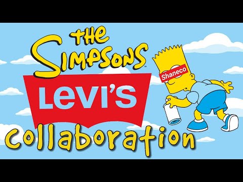 THE SIMPSONS X LEVI'S collaboration, shaneco HD,