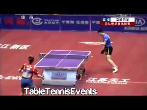 Ma Long Vs Yan An: [China Trials for WTTC 2013]