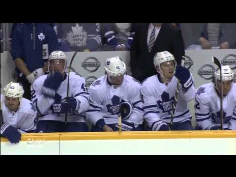 Bozak & Lupul Goals - Leafs 4 vs Predators 0 - Oct 10th 2013 (HD)