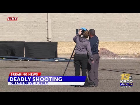 One person is dead after a shooting involving a Pueblo police officer