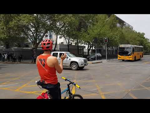 Jornada de protestas en Santiago- 19 de octubre 2019